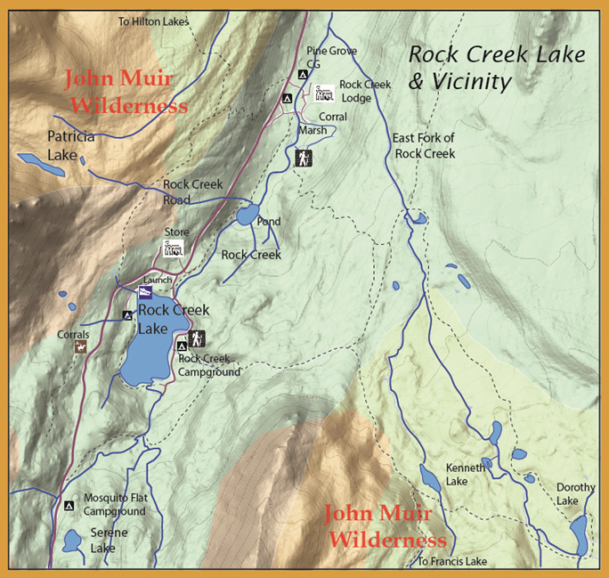 Rock Creek Map
