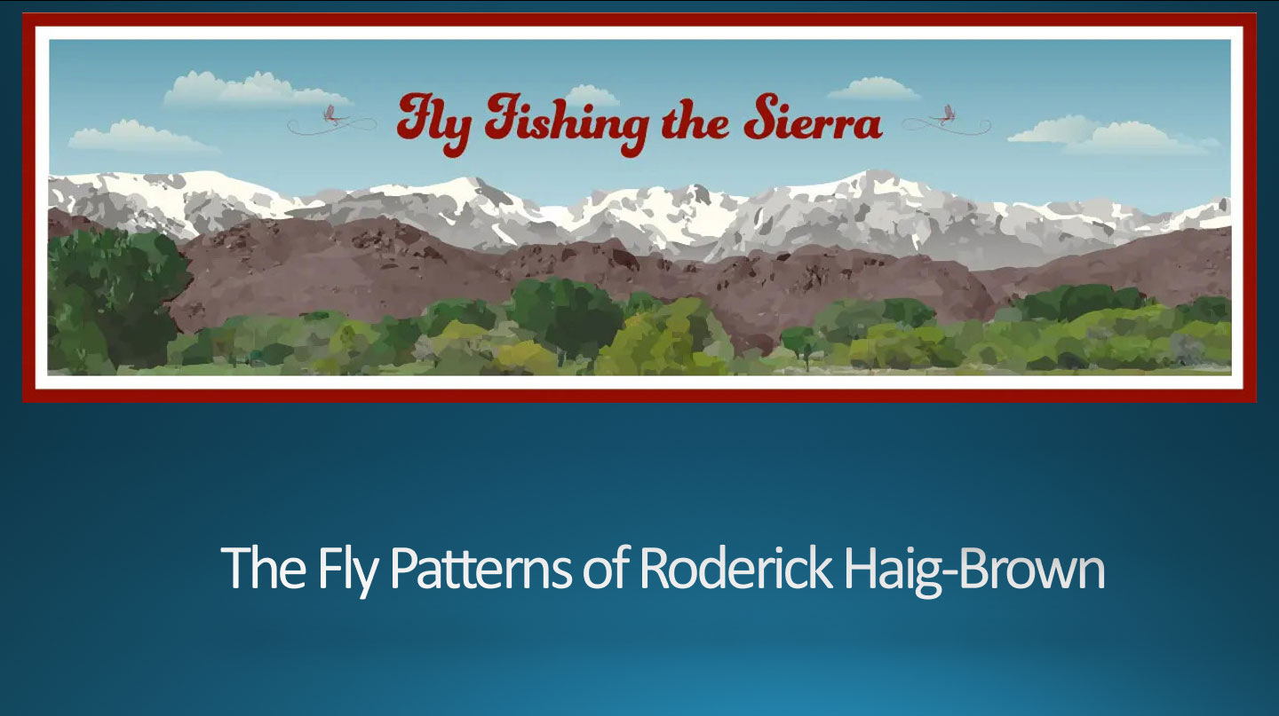 Title - Fly Patterns of Roderick Haig-Brown